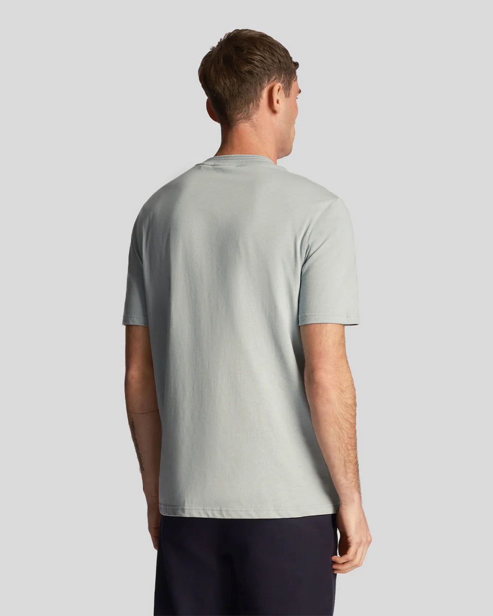 Lyle & Scott Rally Tipped T-Shirt Slate Blue