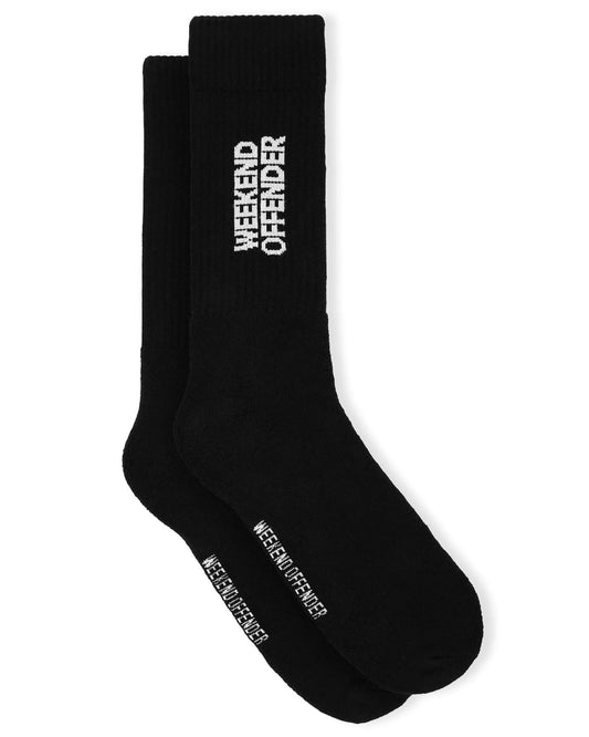 Weekend Offender 3 Pack Sporting Goods Sports Socks Black