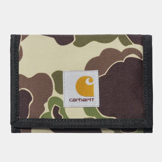 Carhartt WIP Alec Wallet Camo Duck Green