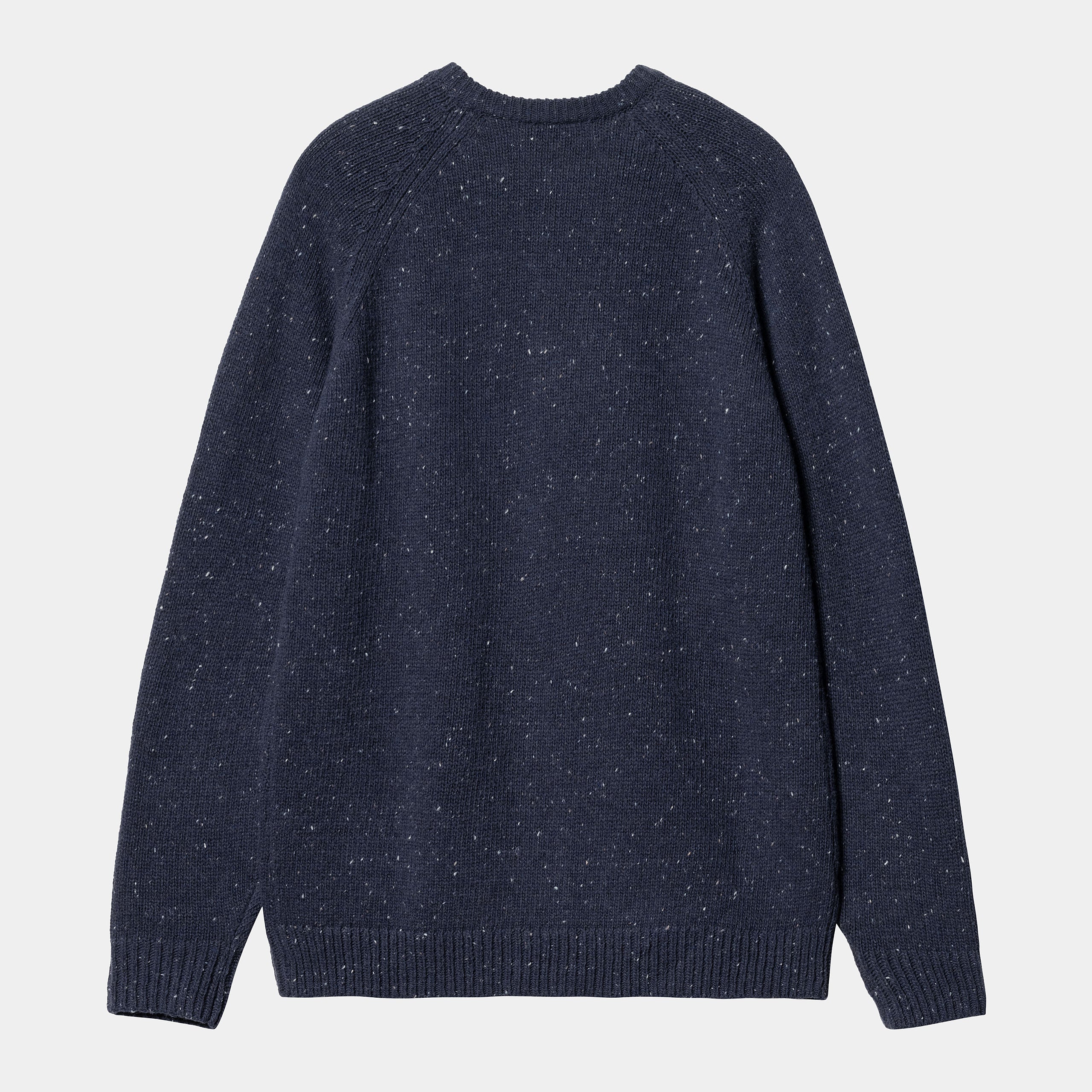 Carhartt WIP Anglistic Knitted Speckled Sweater Airforce Blue