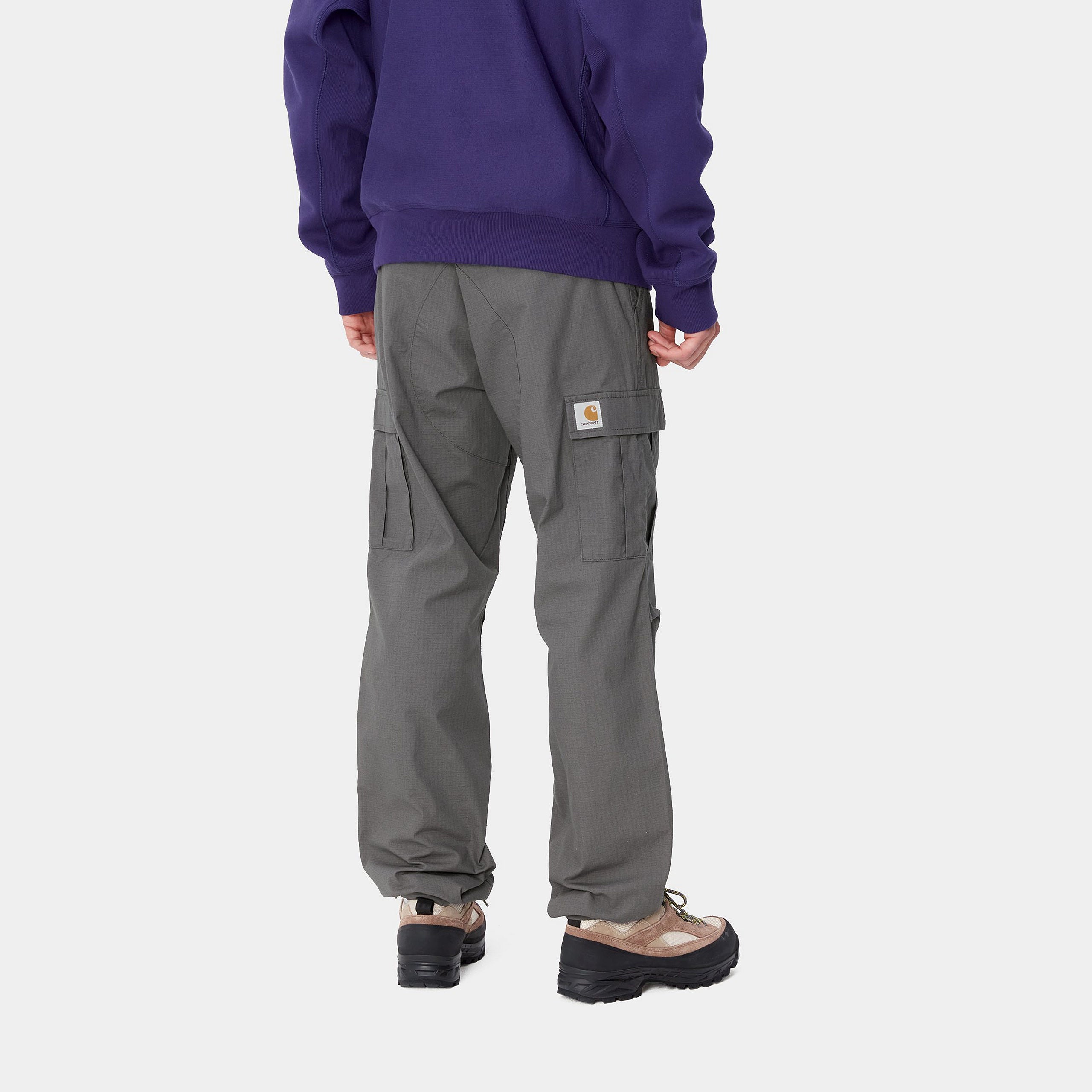 Carhartt WIP Aviation Cargo Pant Graphite Rinsed