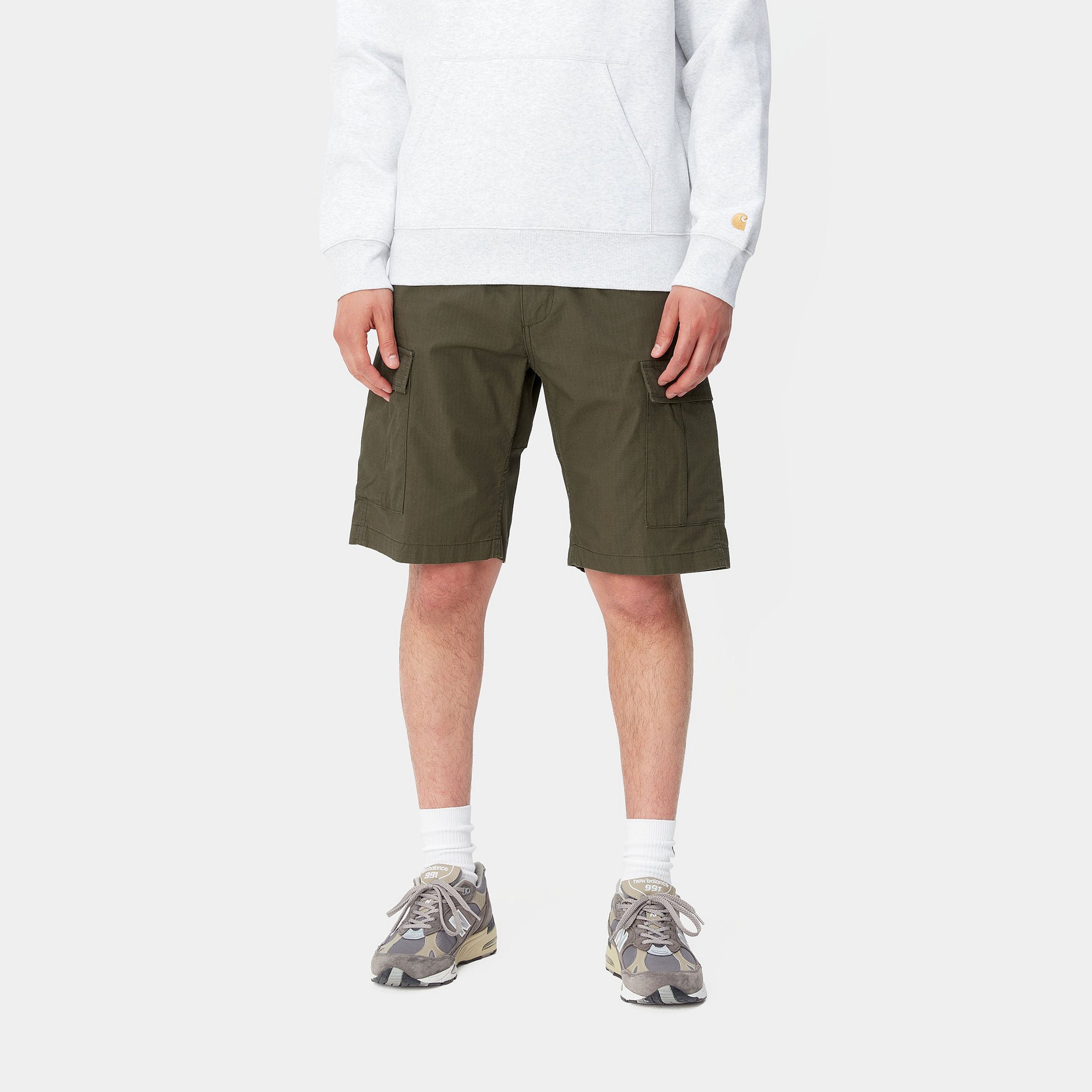 Carhartt WIP Aviation Short Cypress (Rinsed)