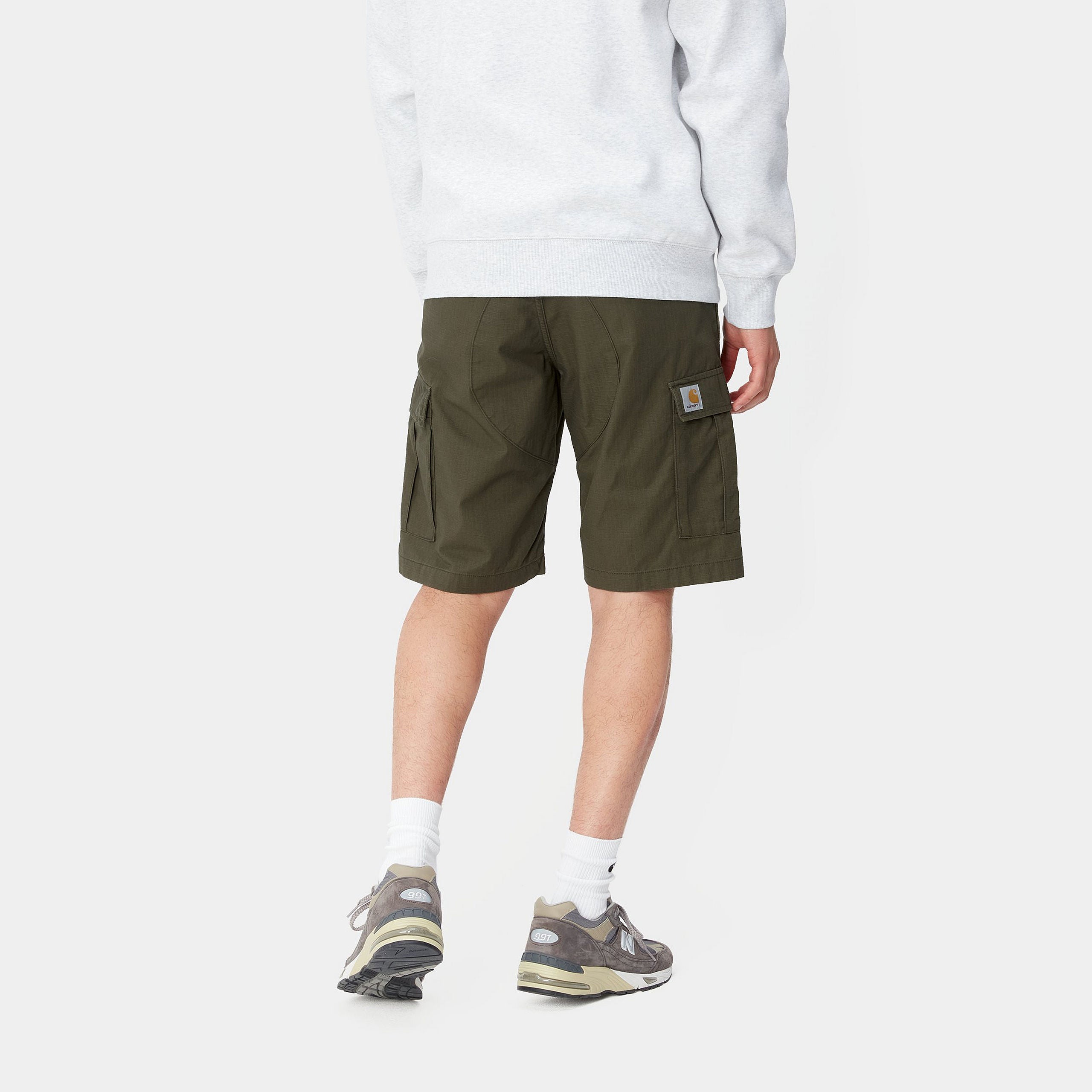 Carhartt WIP Aviation Short Cypress (Rinsed)