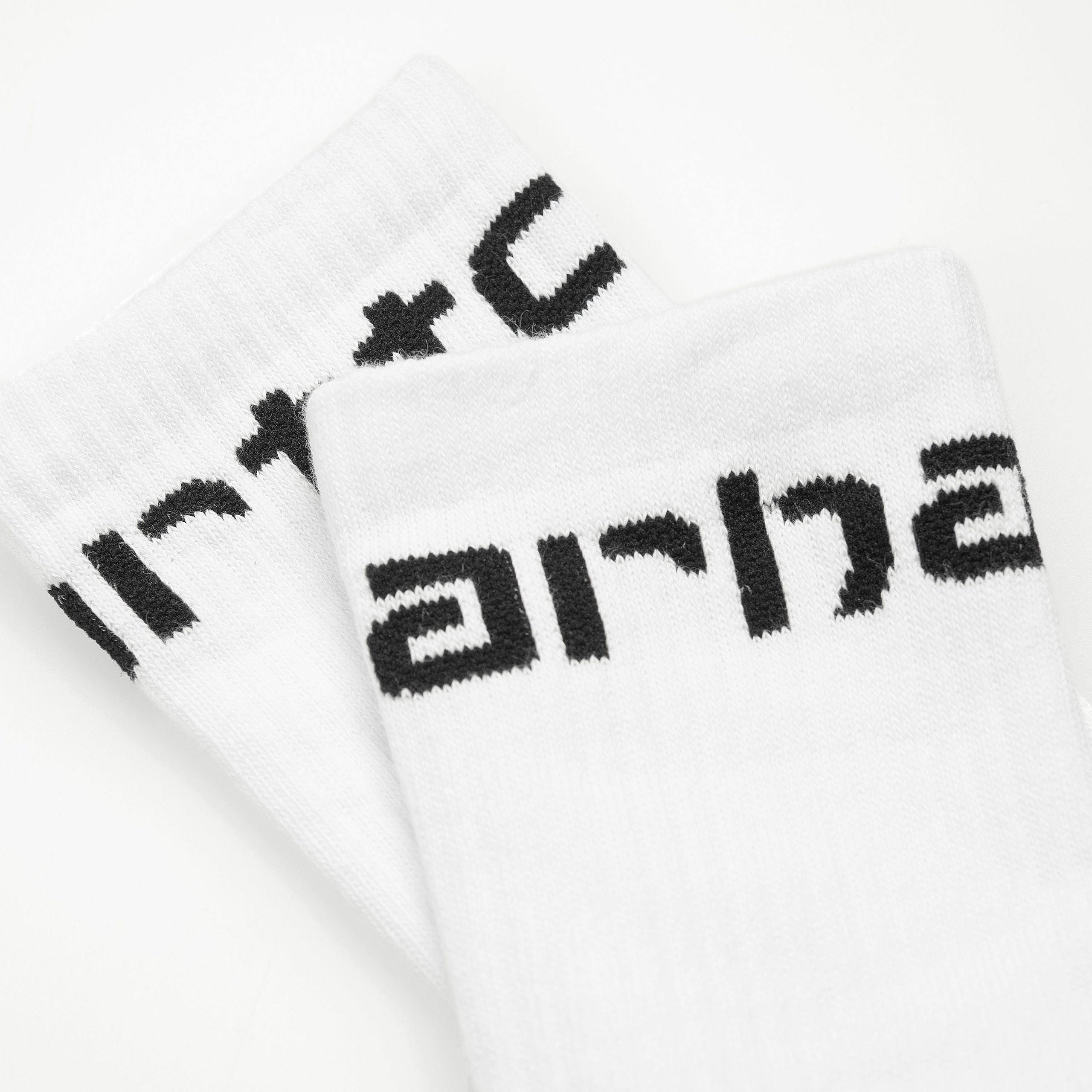 Carhartt WIP Script Socks White/Black