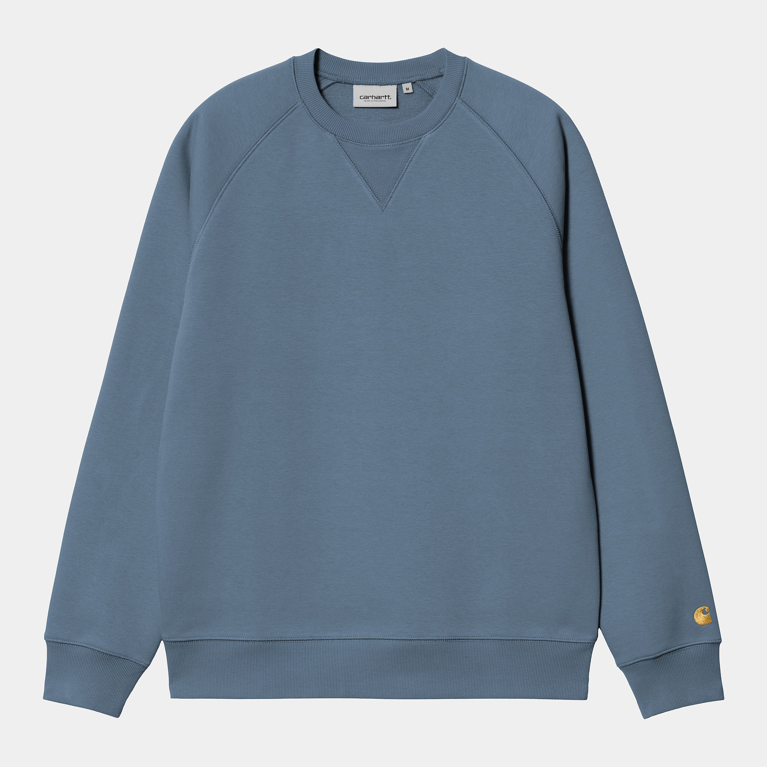 Carhartt WIP Chase Sweat Positano Blue/Gold