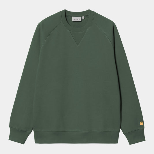 Carhartt WIP Chase Sweat Sycamore Tree/Gold