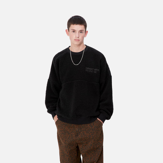 Carhartt WIP Coordinate Fleece Sweat Black