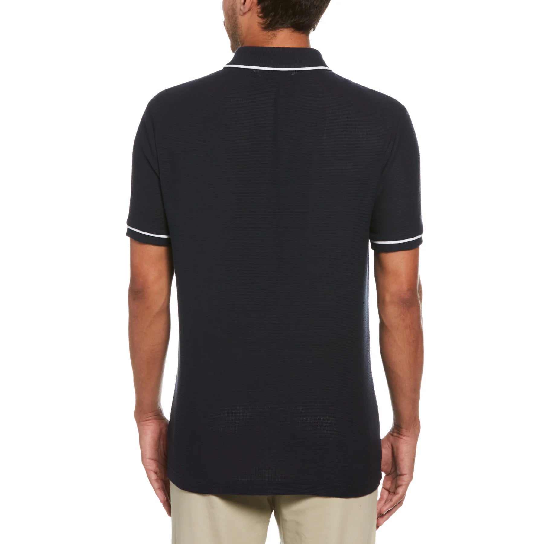 Original Penguin Organic Cotton Bentley Mesh Polo Dark Sapphire