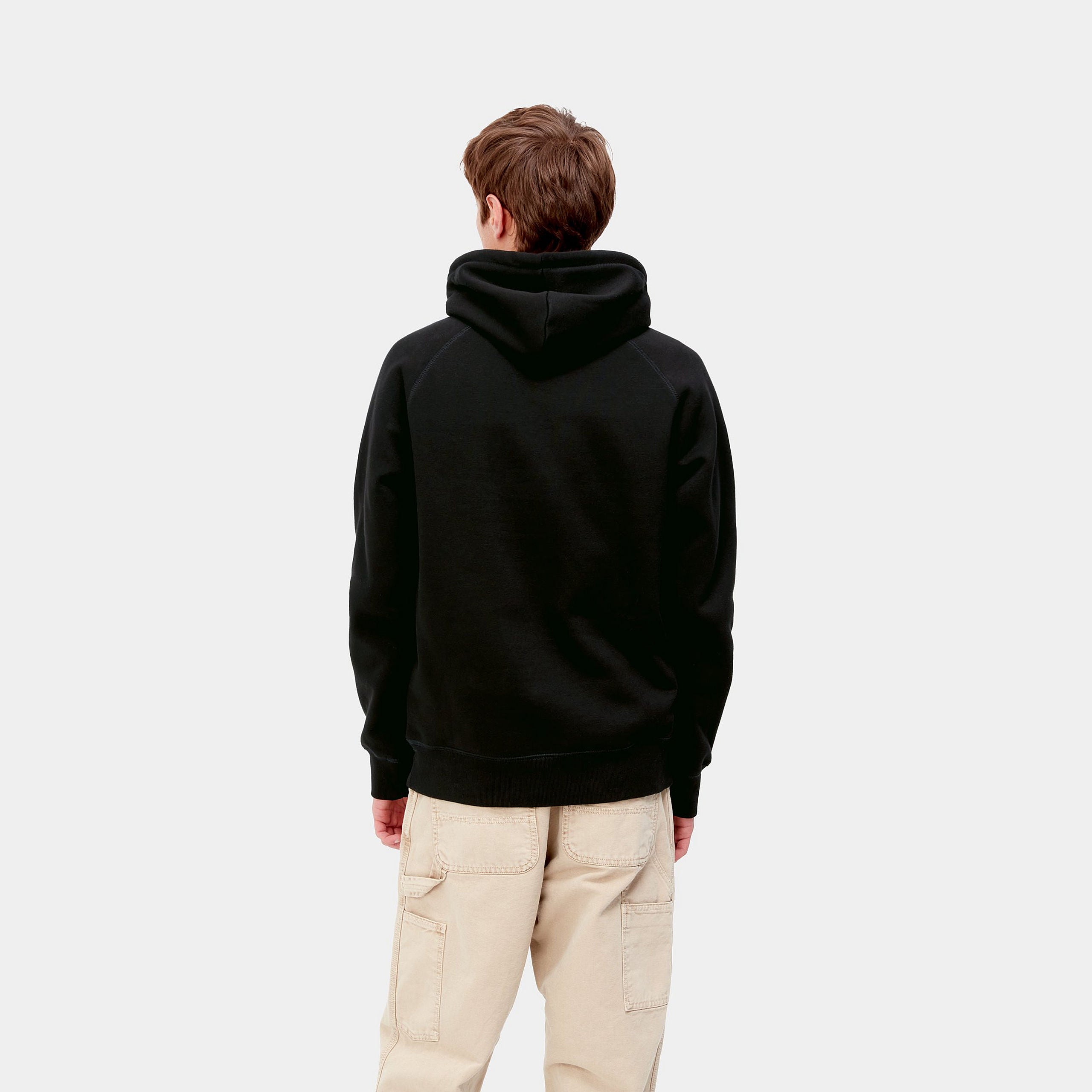 Carhartt WIP Hooded Chase Sweat Black