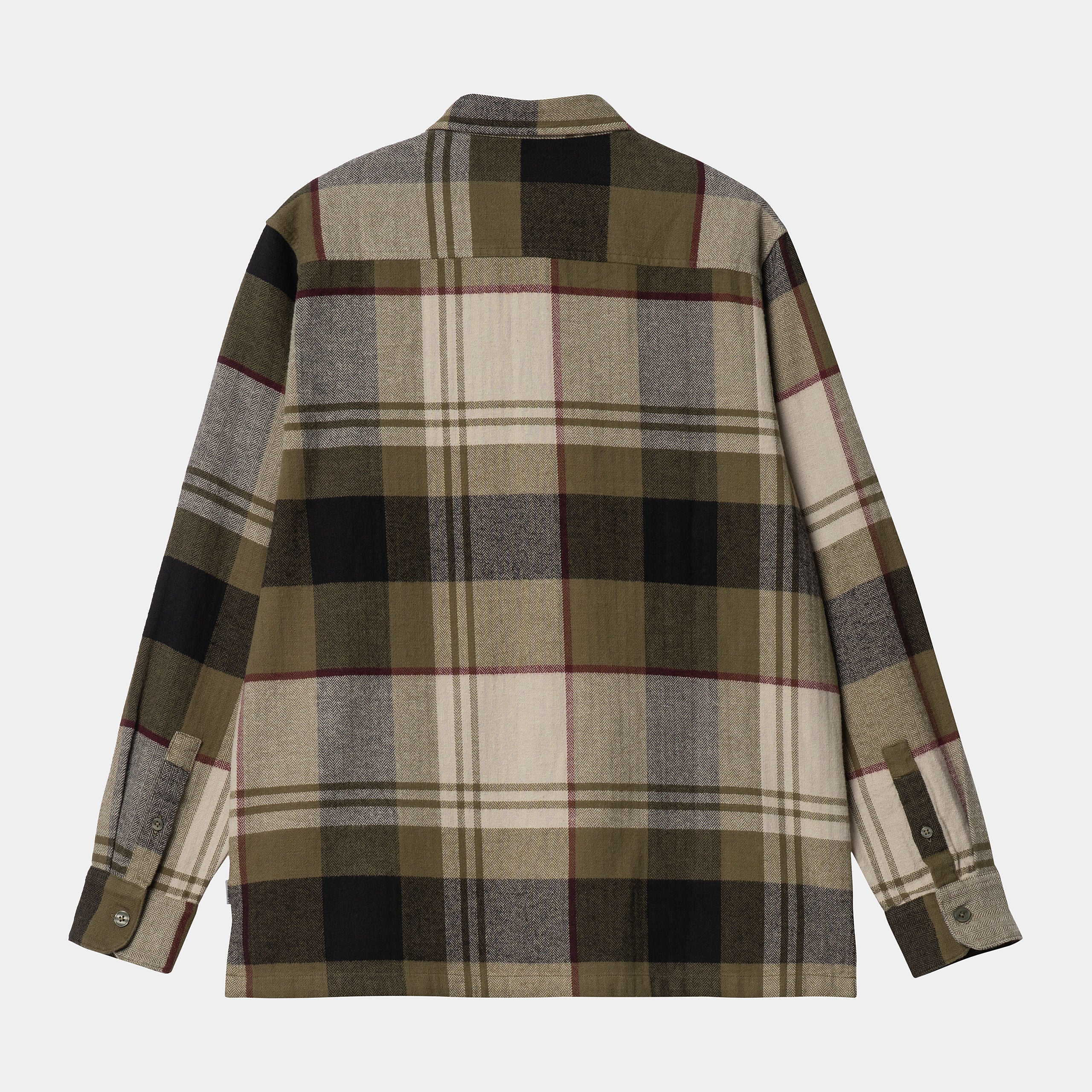 Carhartt WIP L/S Dellinger Flannel Shirt Highland