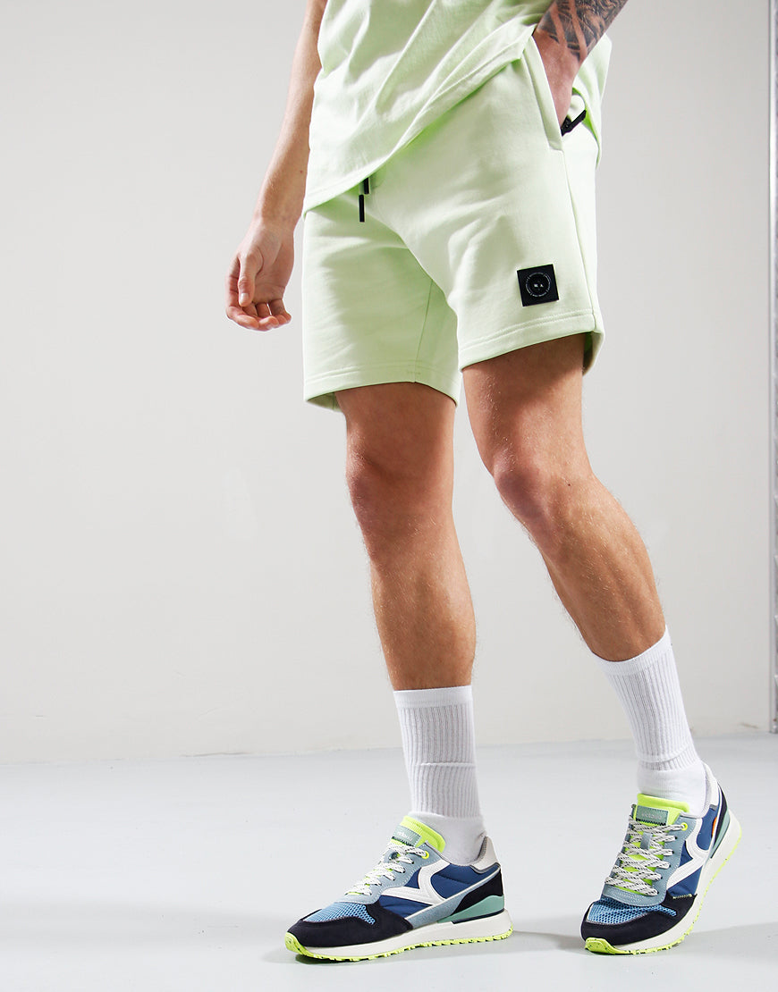 Marshall Artist Siren Sweat Shorts in Lime