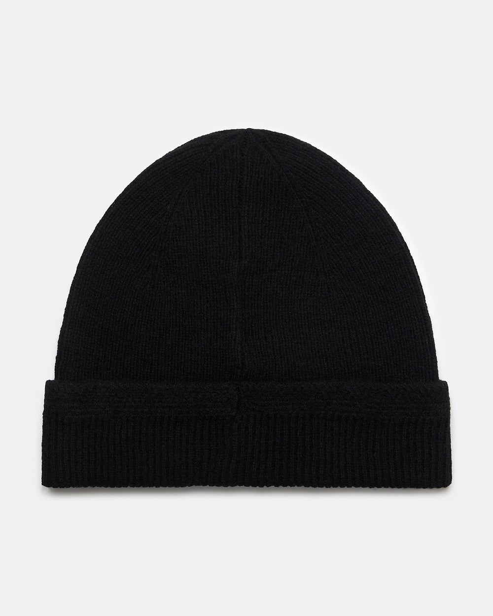 Lyle & Scott Racked Rib Beanie True Black