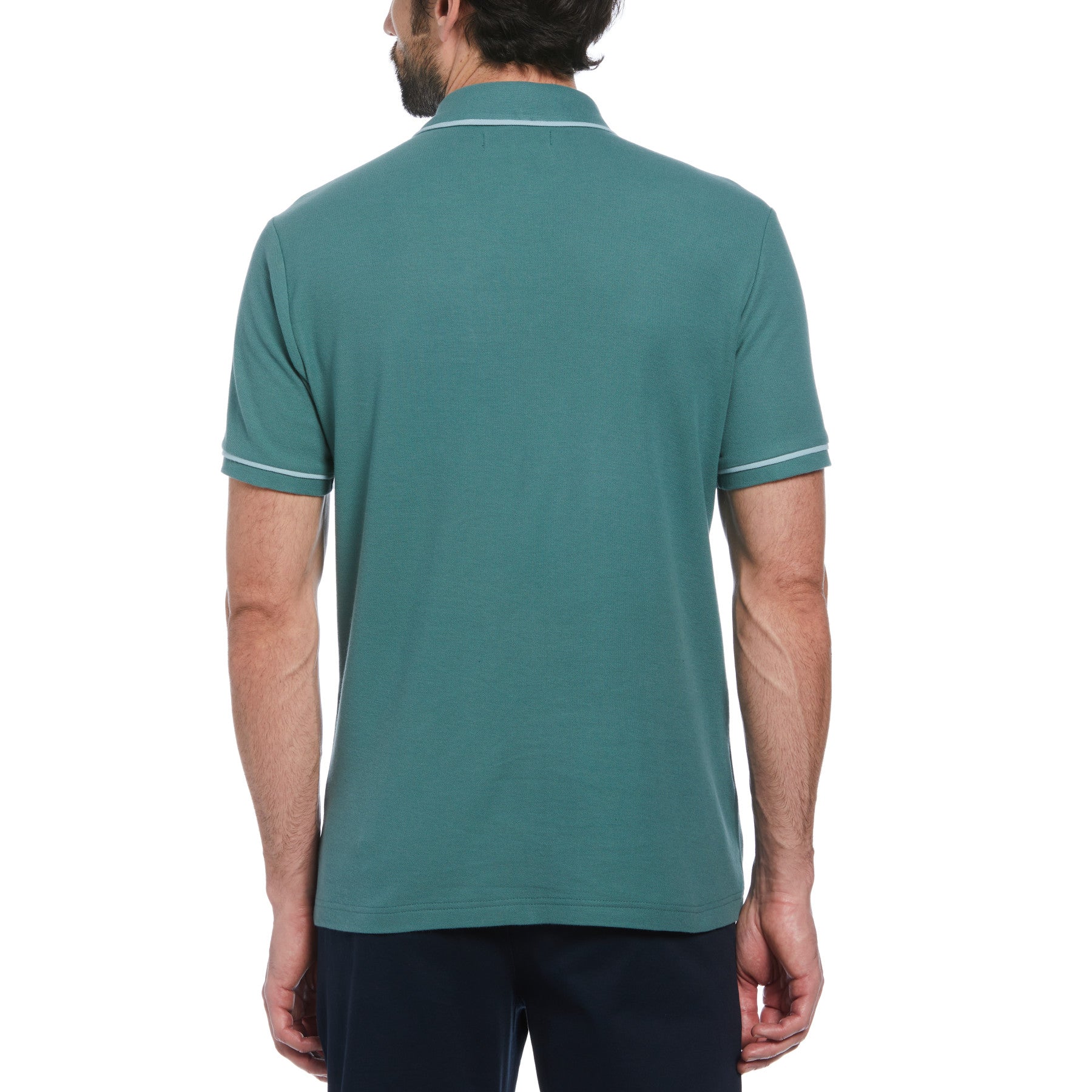 Original Penguin Organic Cotton Earl Tipped Polo Sea Pine