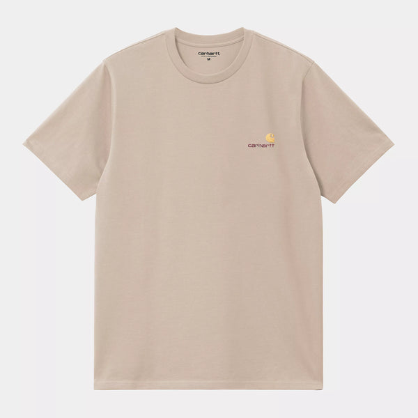 Carhartt WIP S/S American Script T-Shirt Fleur De Sel