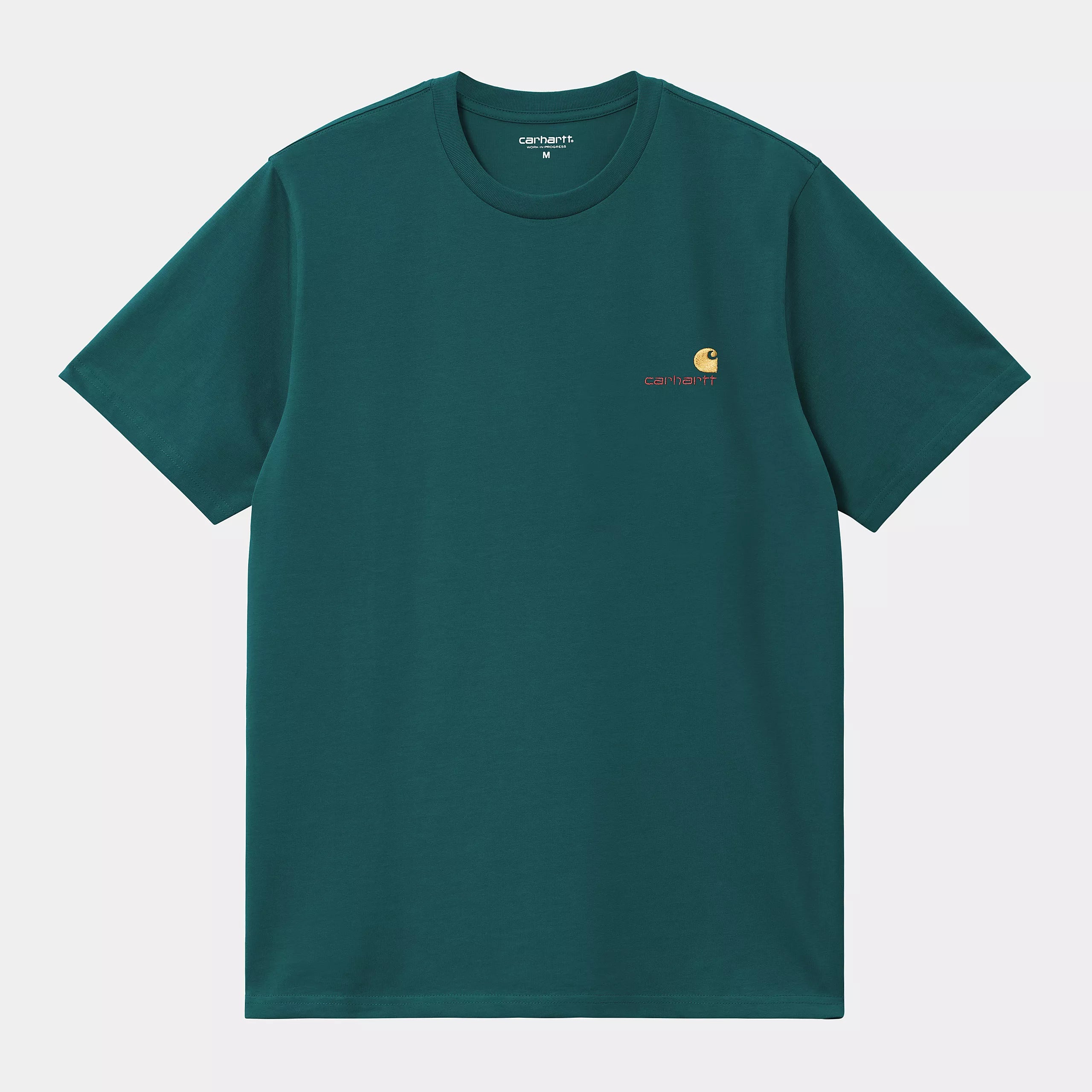 Carhartt WIP S/S American Script T-Shirt Malachite Green