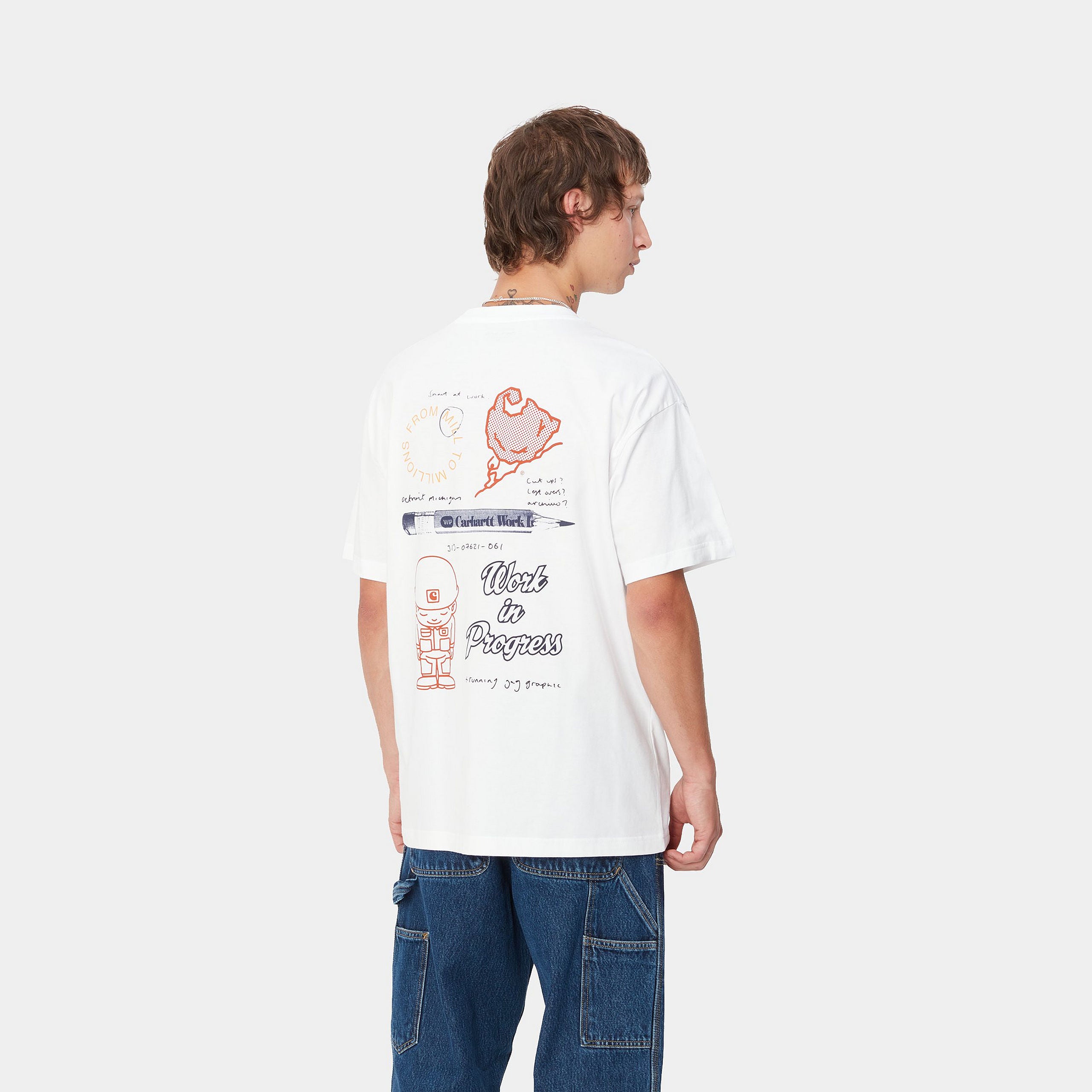 Carhartt WIP S/S Archivo T-Shirt White