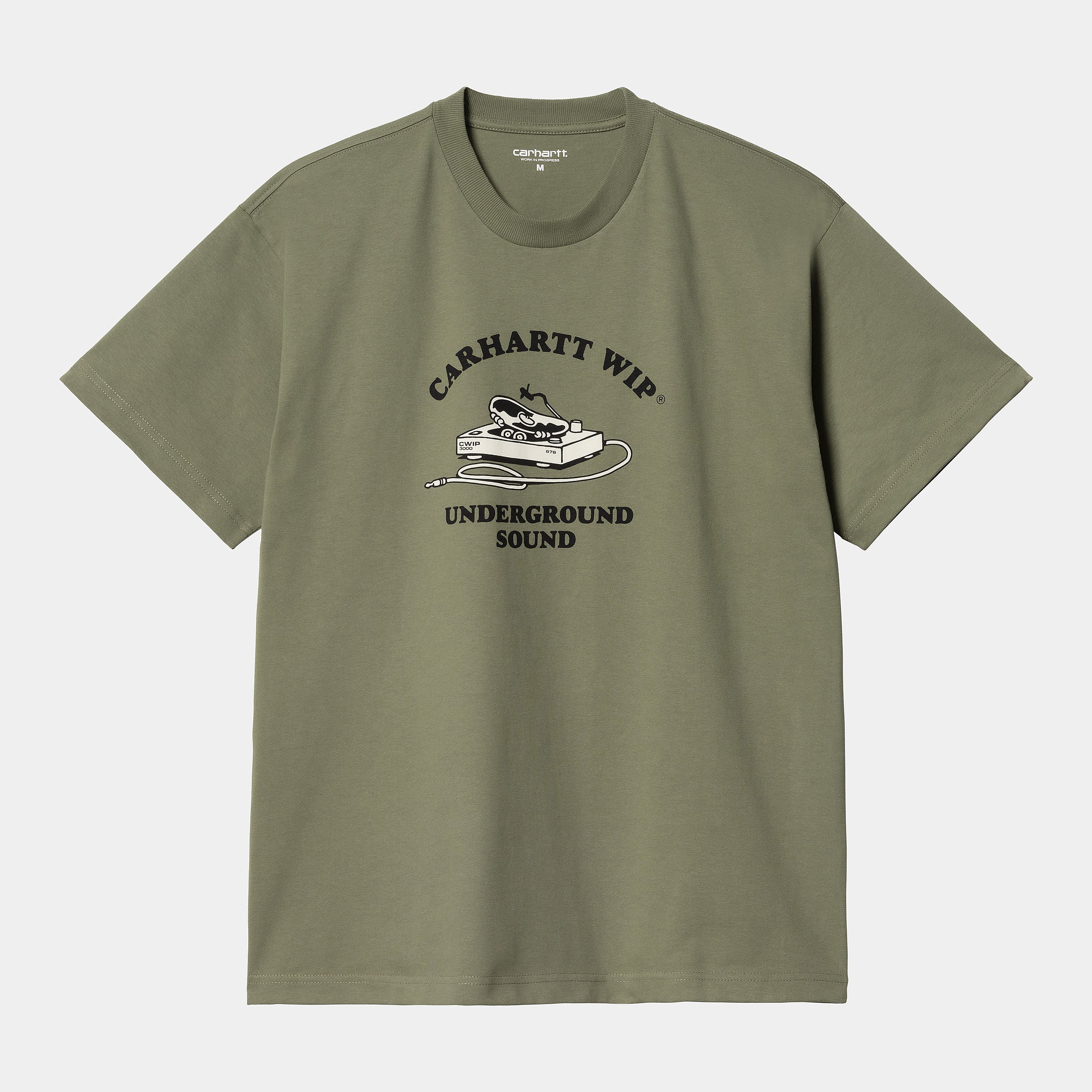 Carhartt WIP S/S Underground Sound T-Shirt Dollar Green