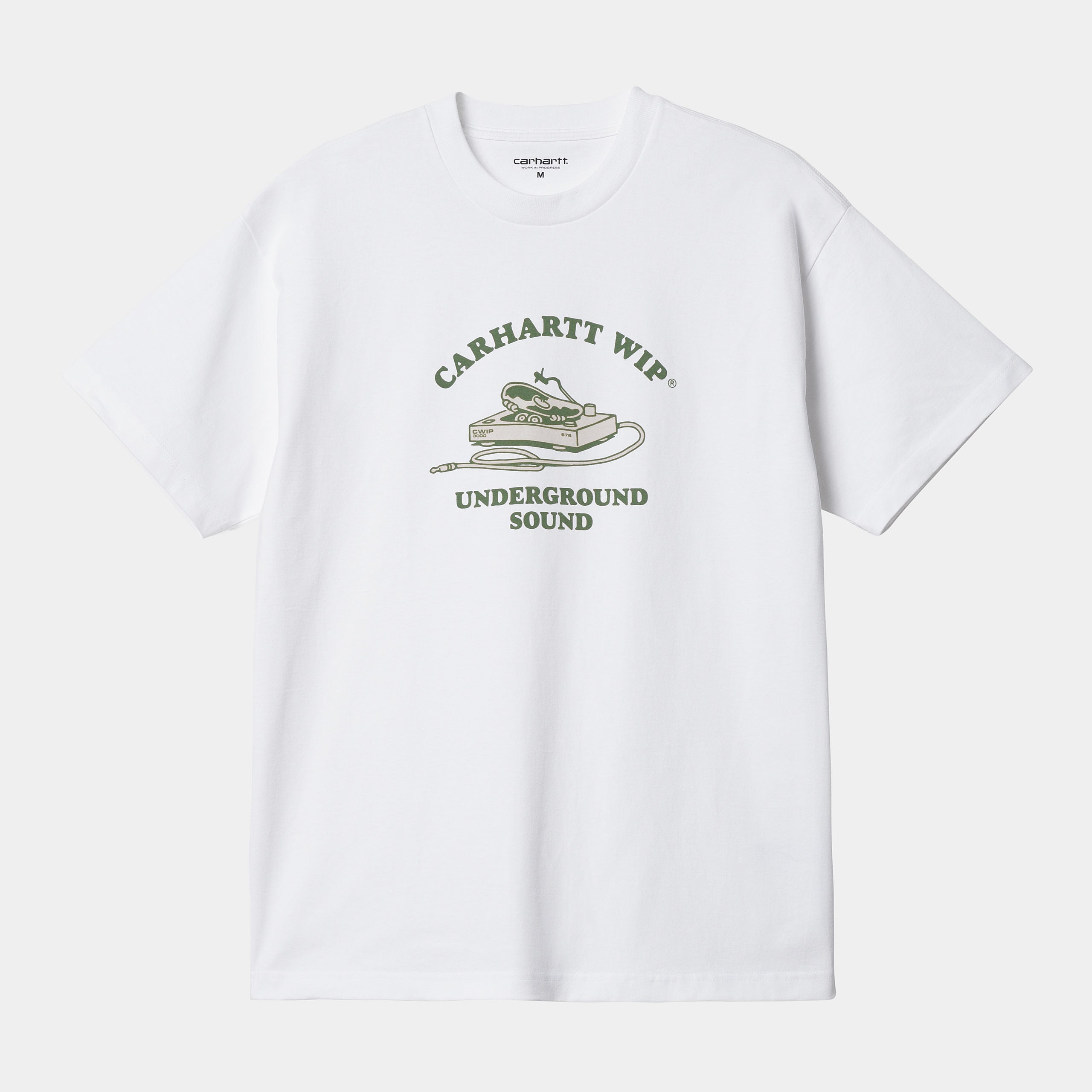 Carhartt WIP S/S Underground Sound T-Shirt White