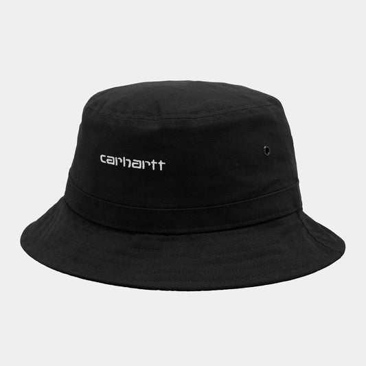 Carhartt WIP Script Bucket Hat Black/White