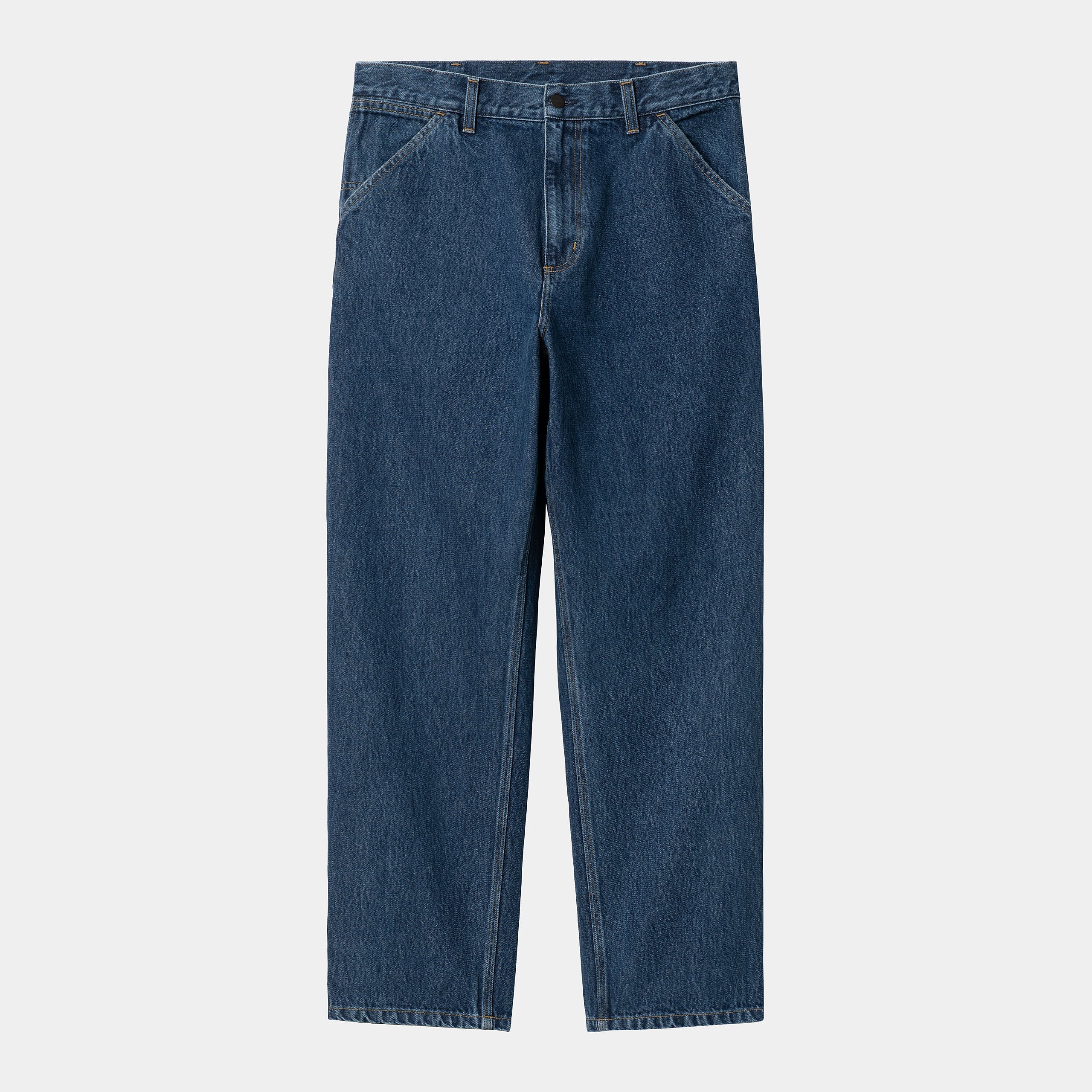 Carhartt WIP Single Knee Denim Pant Blue Stone Washed