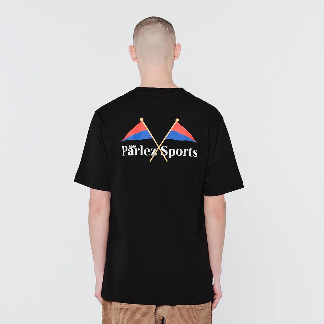 Parlez Yard Back Print T-Shirt Black