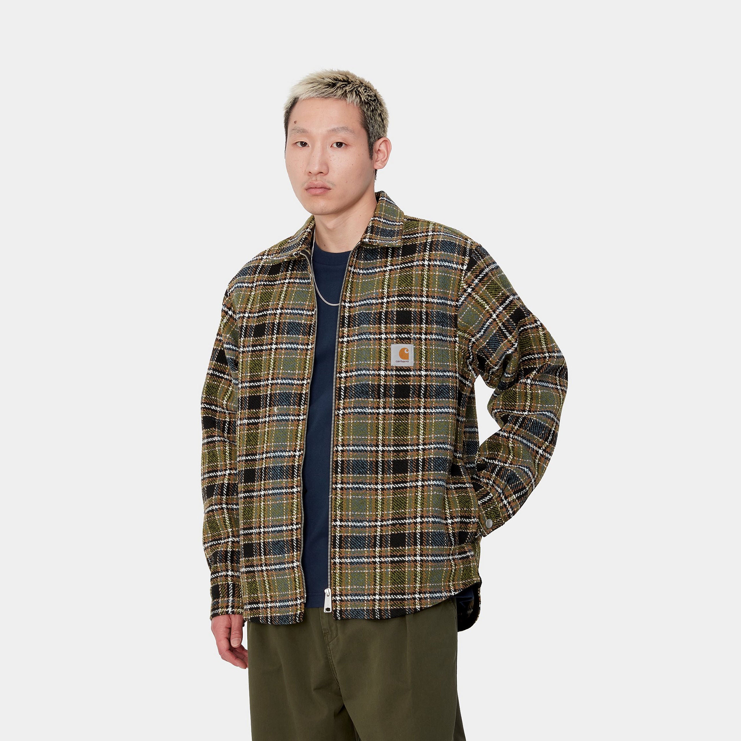 Carhartt WIP Stroy Shirt Jac Check Black