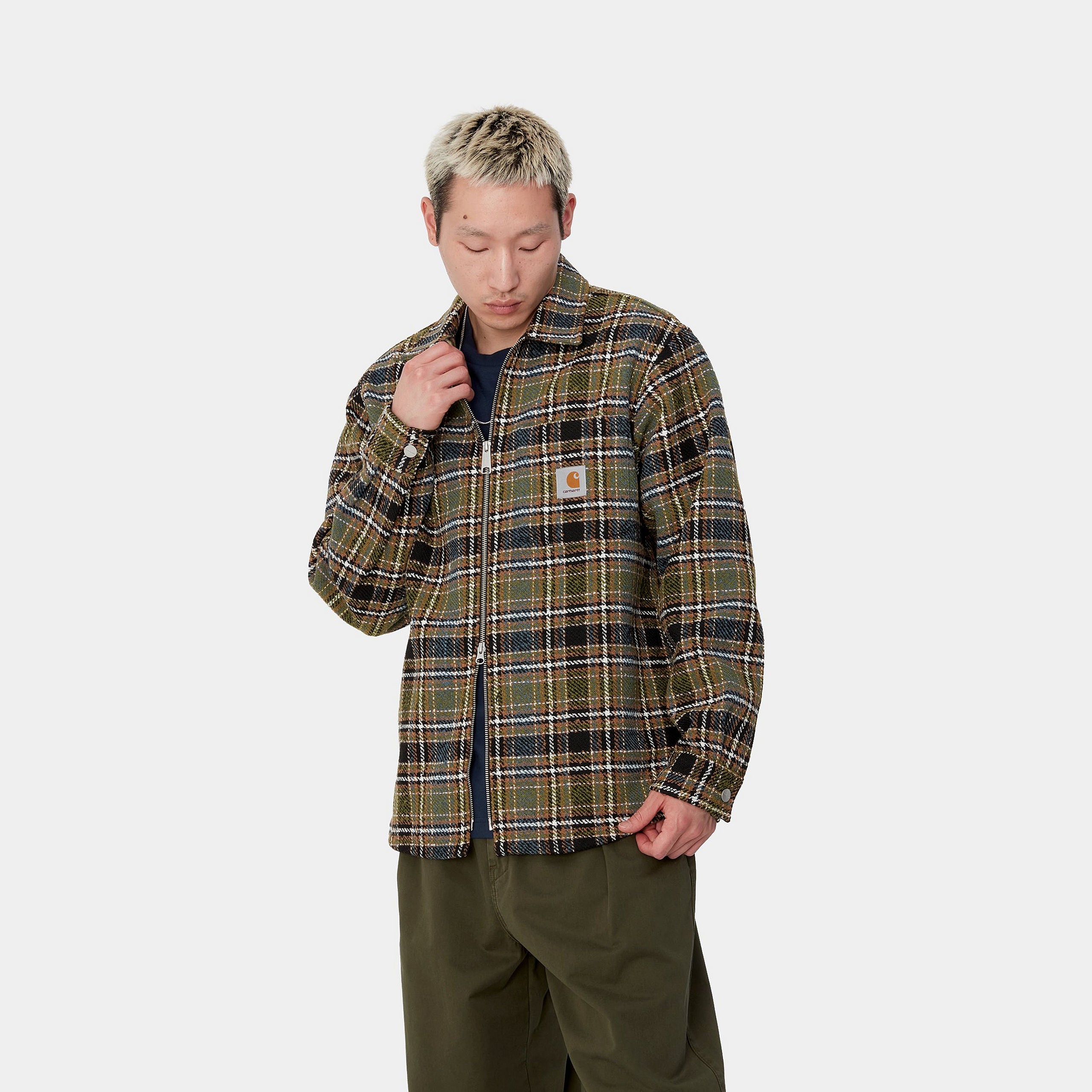 Carhartt WIP Stroy Shirt Jac Check Black