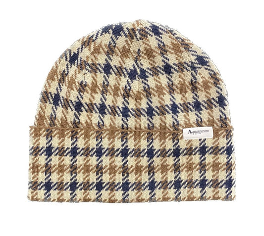 Aquascutum Active Club Check Beanie