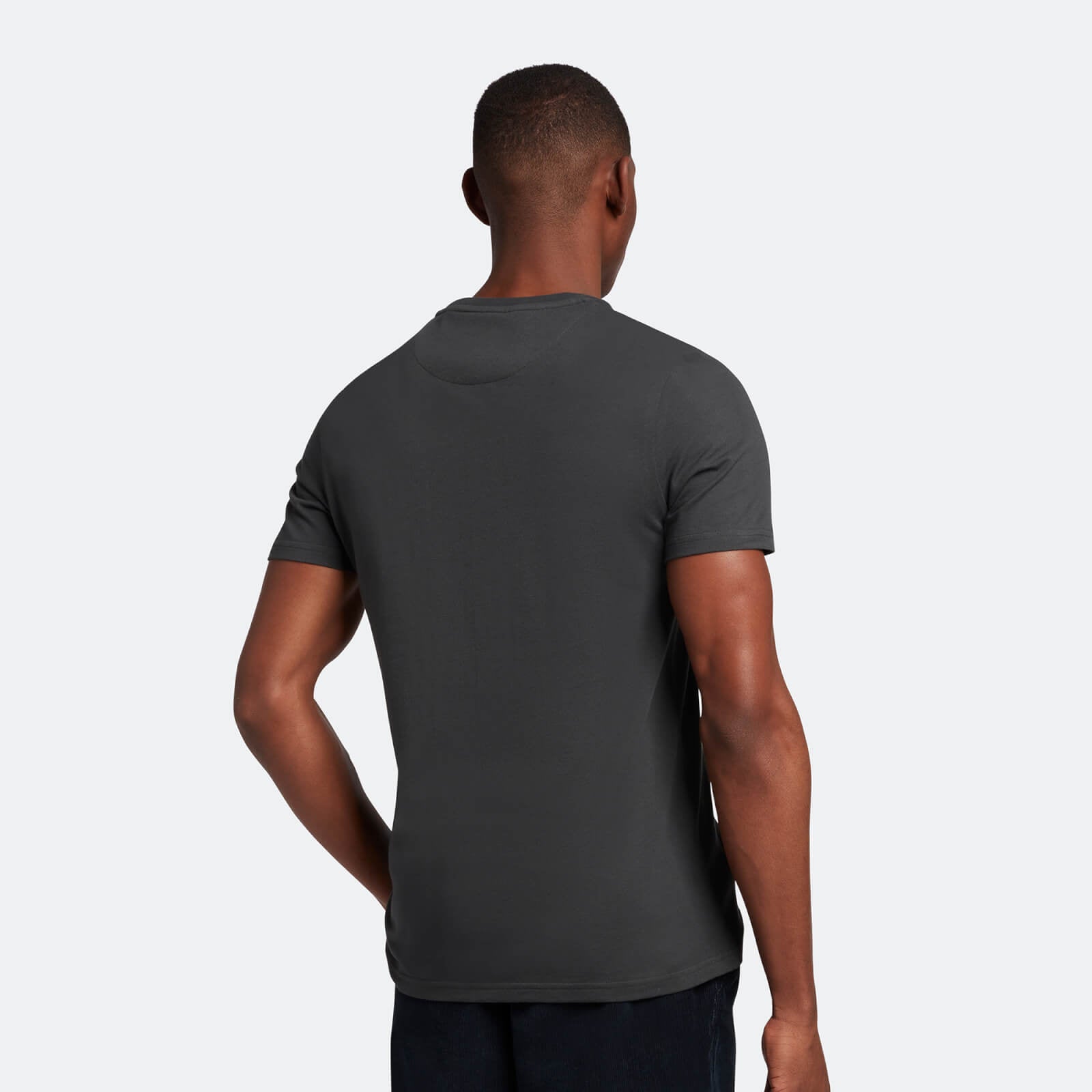 Lyle & Scott Plain T-Shirt in Gun Metal