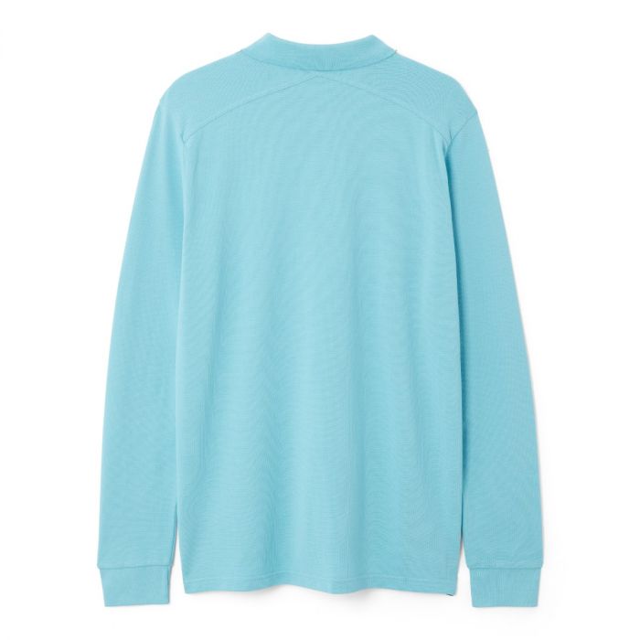 Ma.Strum LS Pique Polo Sea Blue