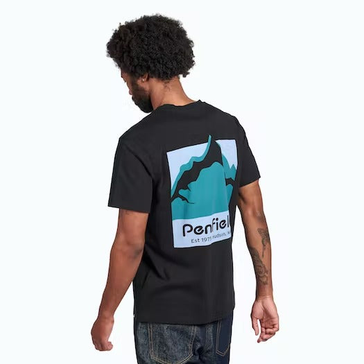 Penfield Mountain Backprint T-Shirt Black