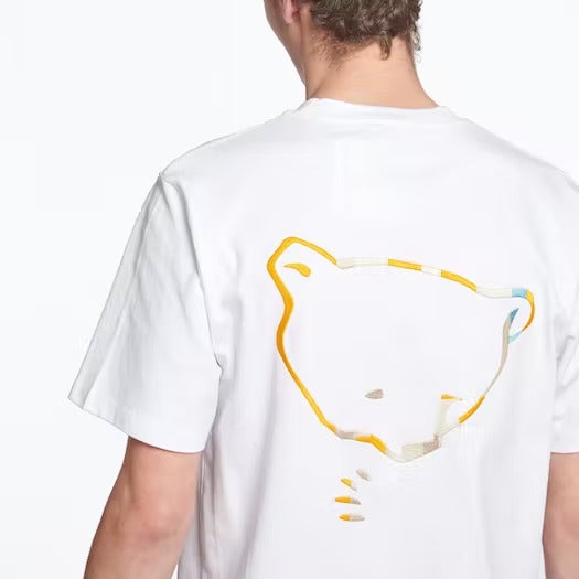 Penfield Embroidered Back Bear T-Shirt White