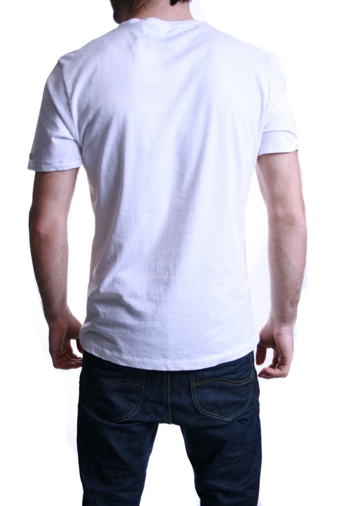 Original Penguin Earl Print T Shirt in White
