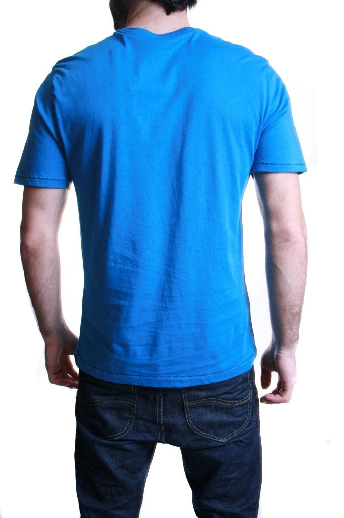 Original Penguin Earl Print T Shirt in Blue