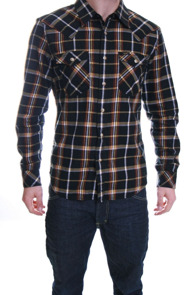 Lee Prince Shirt Black Check