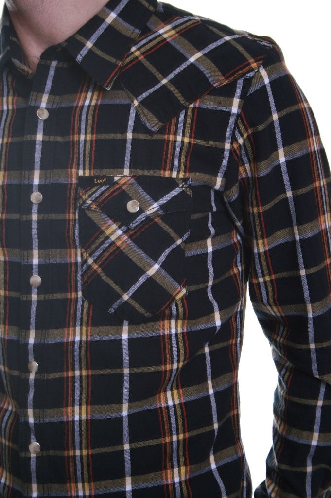 Lee Prince Shirt Black Check