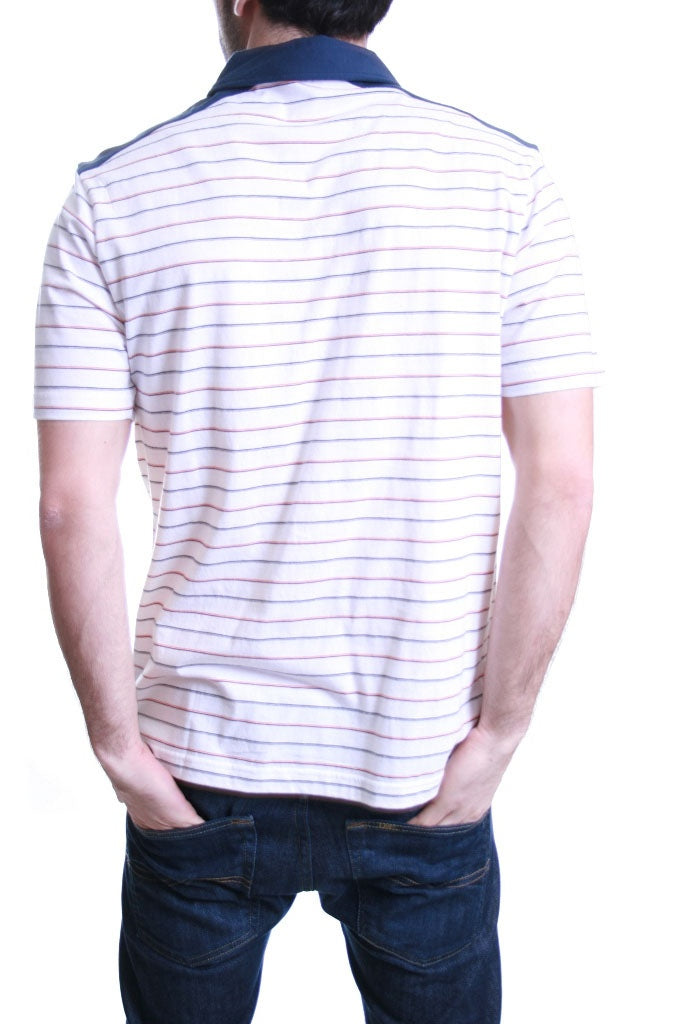 Original Penguin Striped Bright White Polo