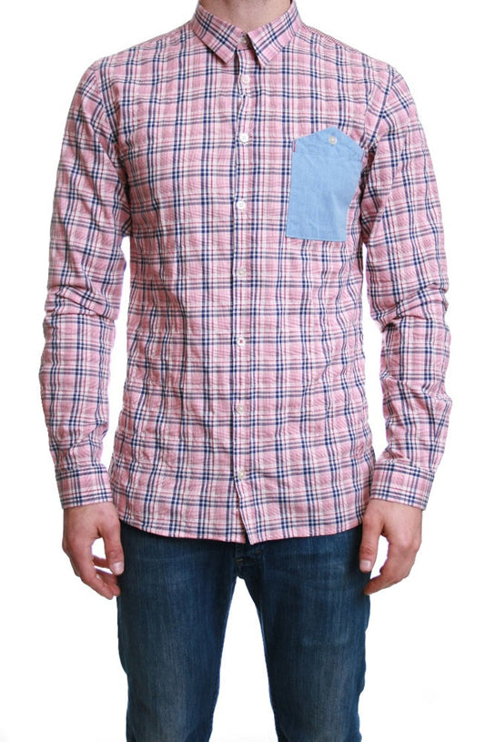 Junk de Luxe Maan Check Shirt in Red