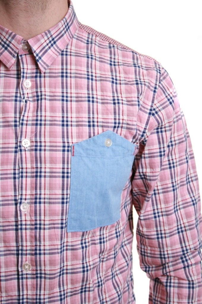 Junk de Luxe Maan Check Shirt in Red