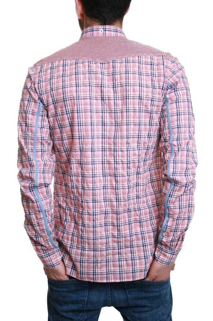 Junk de Luxe Maan Check Shirt in Red