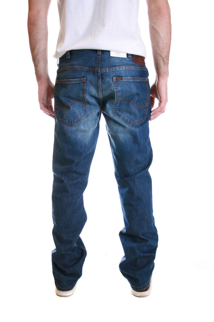 Lee Knox Dark Worn Regular 5 Pocket Jeans