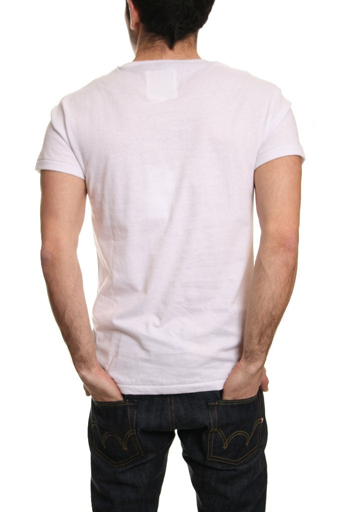 Humor Jakato Print T Shirt in Bright White