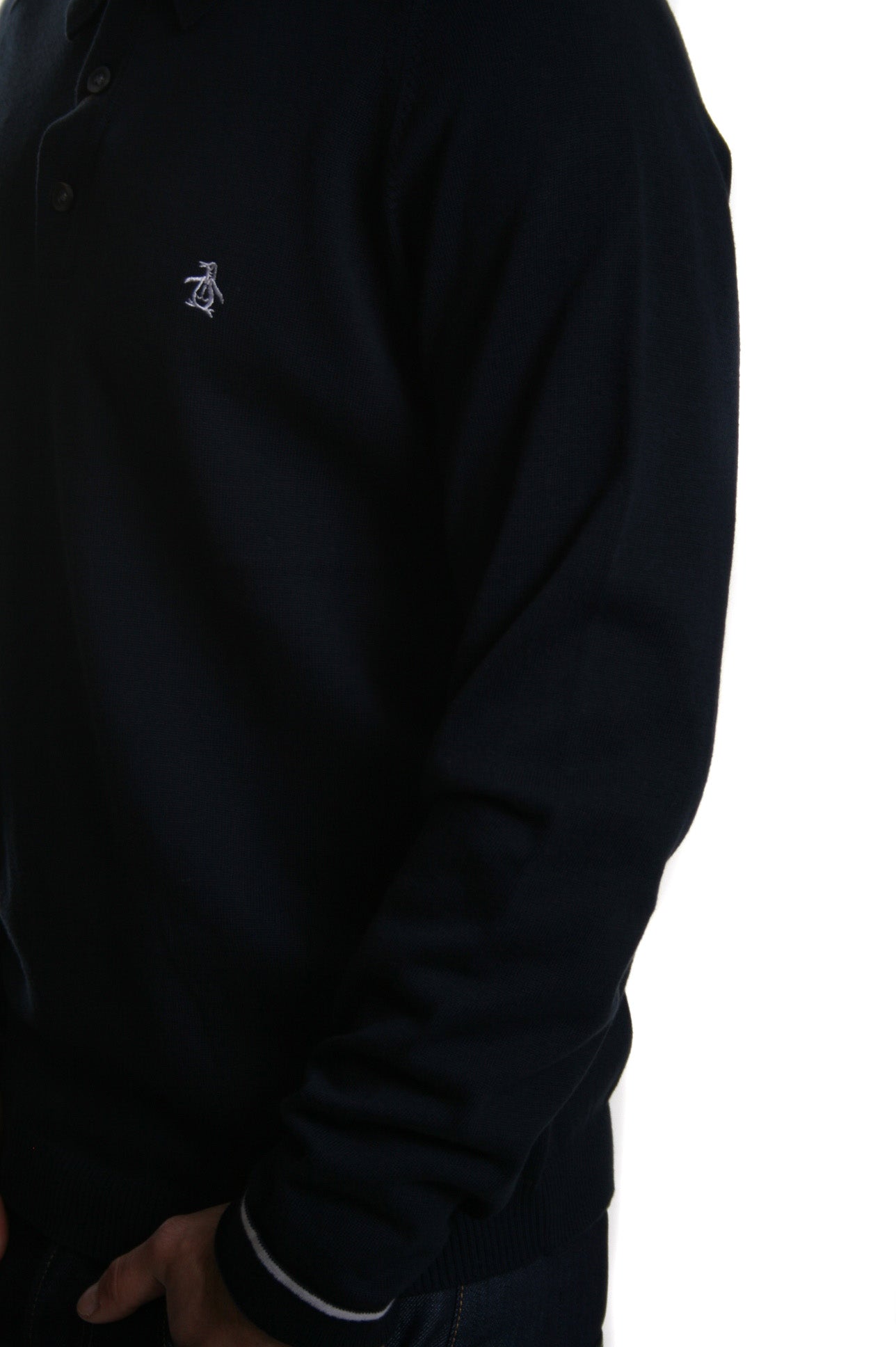 Original Penguin Turn Loose Jumper in Dark Sapphire