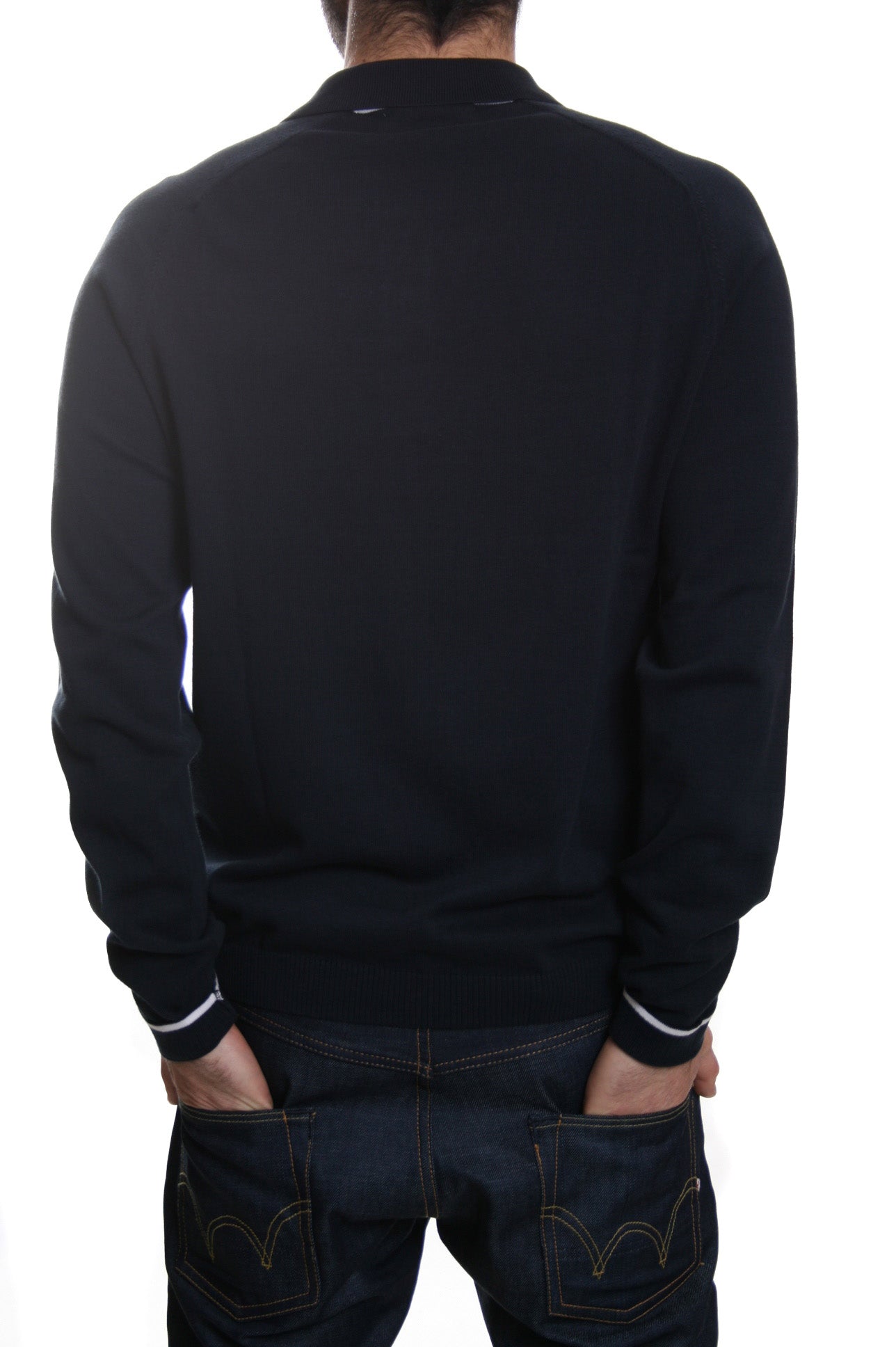 Original Penguin Turn Loose Jumper in Dark Sapphire