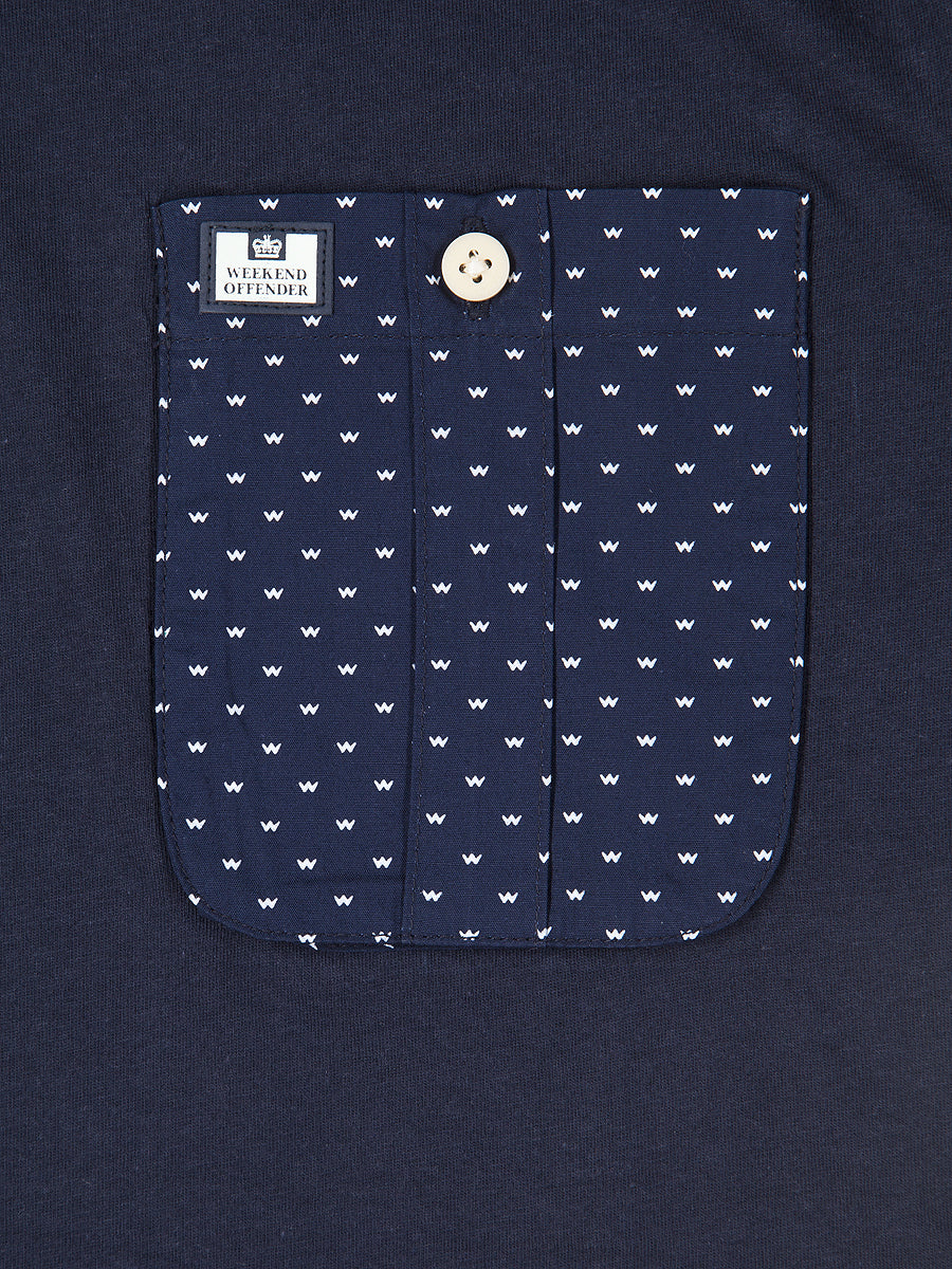 Weekend Offender Mapplethorpe T Shirt in Navy