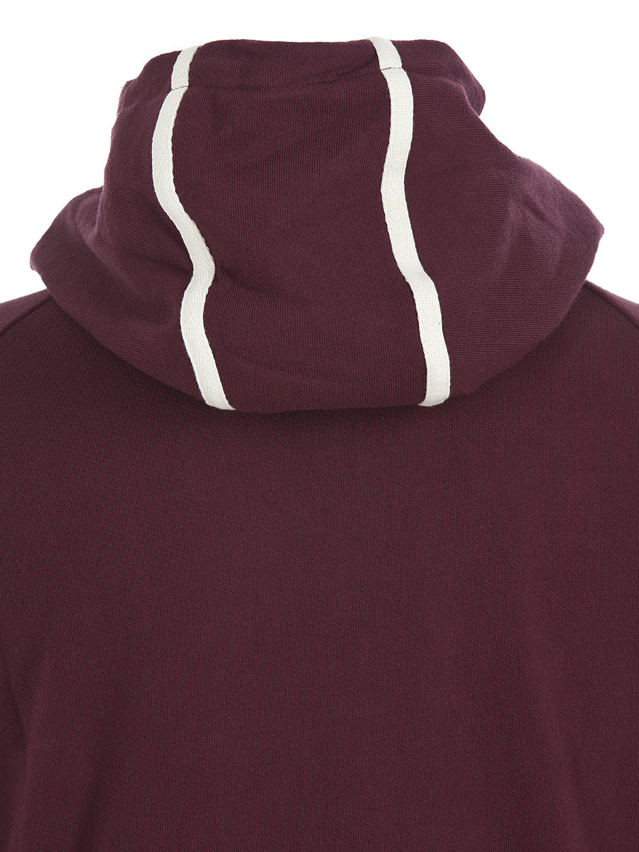 Weekend Offender Cole Hooded Top in Chianti