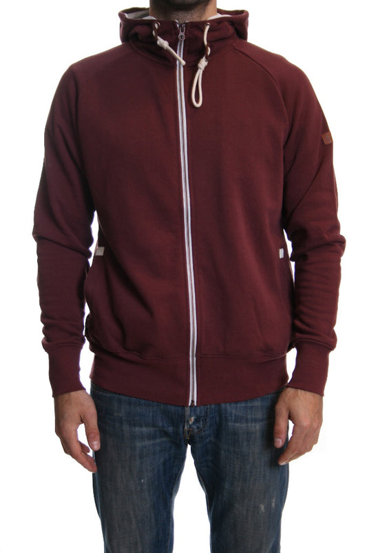 Weekend Offender Cole Hooded Top in Chianti