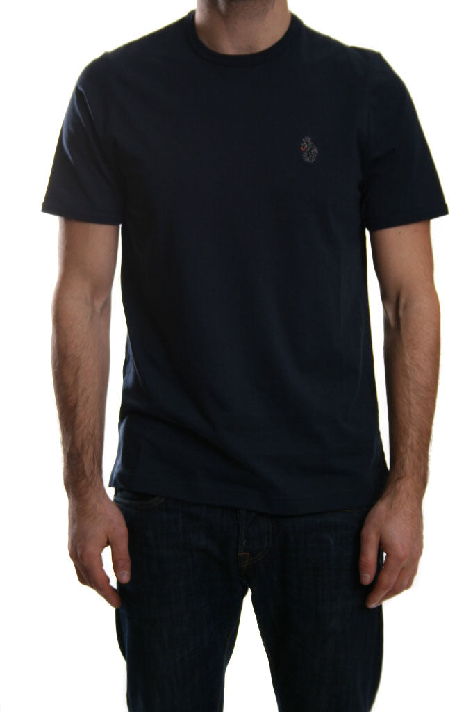 Luke 1977 Trouser Snake T Shirt in Dark Navy