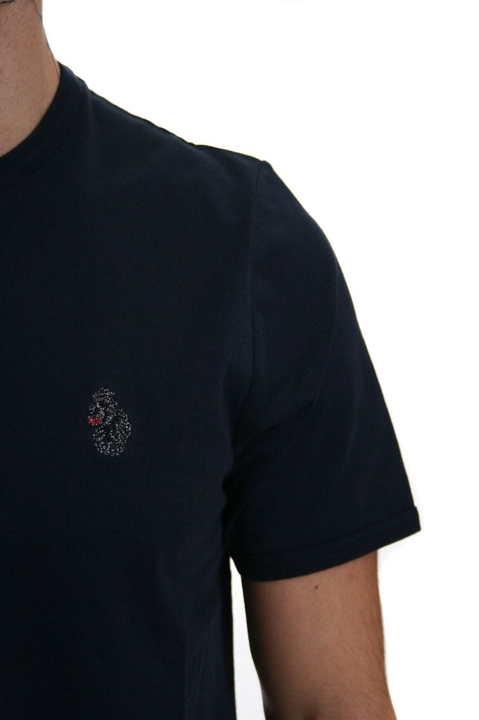 Luke 1977 Trouser Snake T Shirt in Dark Navy