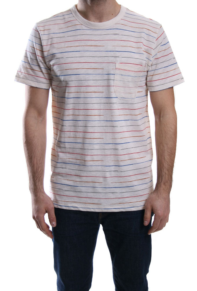 Lee Stripe T Shirt in Turtledove – Inocencia